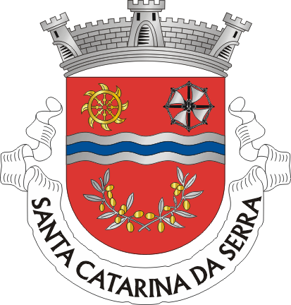 Braso da freguesia de Santa Catarina da Serra