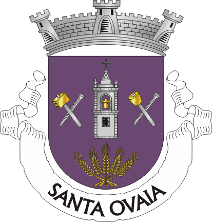 Braso da freguesia de Santa Ovaia