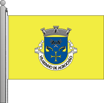 Bandeira da freguesia de Vilarinho de Agrocho