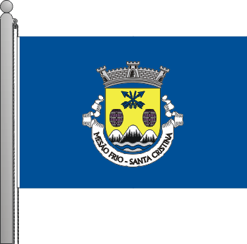 Bandeira da freguesia de Santa Cristina