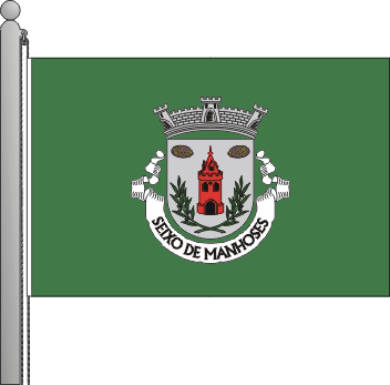 Bandeira da freguesia de Seixo de Manhoses