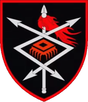 Coat of arms (crest) of Command of the Communications and Cyber Security Forces of the Armed Forces of Ukraine