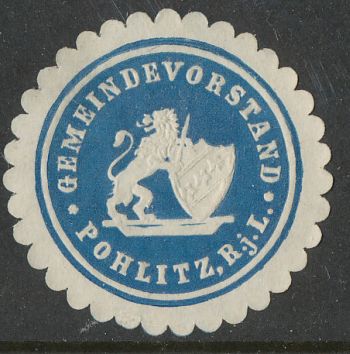 Wappen von Pohlitz (Bad Köstritz)/Arms of Pohlitz (Bad Köstritz)