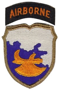 Coat of arms (crest) of the 18th Airborne Division (Phantom Unit), US Army