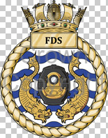 Coat of arms (crest) of the Fleet Diving Squadron, Royal Navy