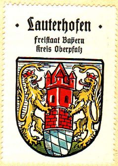 Wappen von Lauterhofen/Coat of arms (crest) of Lauterhofen
