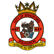 Coat of arms (crest) of the No 44F (City of Bradford) Squadron, Air Training Corps