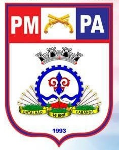 Coat of arms (crest) of 14th Military Police Battalion Cabanos, Military Police of Pará