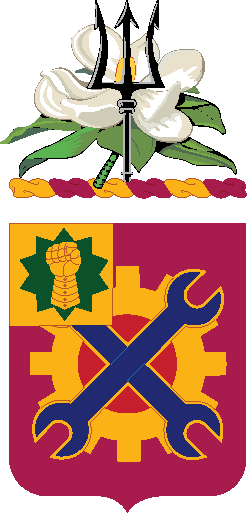 Arms of 298th Support Battalion, Mississippi Army National Guard