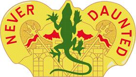 Coat of arms (crest) of 84th Engineer Battalion, US Army