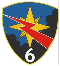 Coat of arms (crest) of the Air Wing 6, Indonesian Air Force