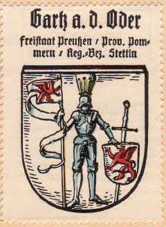 Wappen von Gartz (Oder)/Coat of arms (crest) of Gartz (Oder)