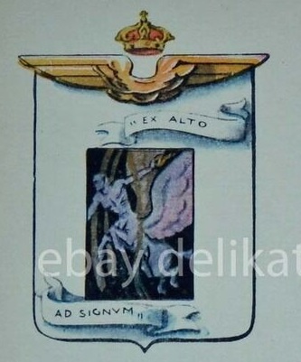 Coat of arms (crest) of the Bombardment Aviation Center, Regia Aeronautica