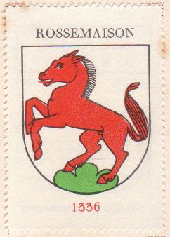 Wappen von/Blason de Rossemaison