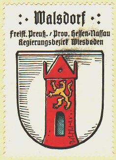 Wappen von Walsdorf (Idstein)/Coat of arms (crest) of Walsdorf (Idstein)