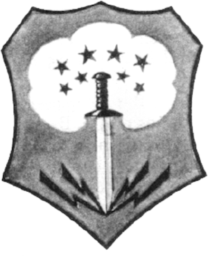 Coat of arms (crest) of the 422nd Bombardment Squadron, US Air Force