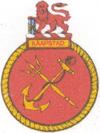 Coat of arms (crest) of the SAS Kaapstad, South African Navy
