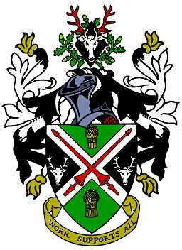 Arms (crest) of Worksop RDC