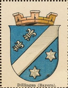 Wappen von Dillingen an der Donau