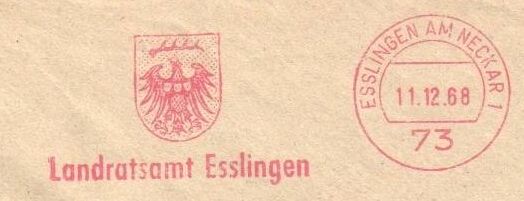 Wappen von Esslingen (kreis)/Coat of arms (crest) of Esslingen (kreis)