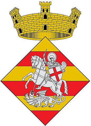 Escudo de Sant Jordi Desvalls/Arms (crest) of Sant Jordi Desvalls