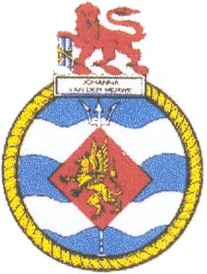 Coat of arms (crest) of the SAS Johanna van der Merwe, South African Navy
