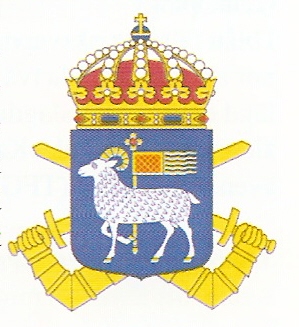 Arms of 18th Armoured Regiment Gotland Regiment, Swedish Army