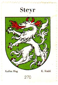 Wappen von Steyr/Coat of arms (crest) of Steyr