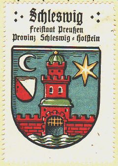 Wappen von Schleswig/Coat of arms (crest) of Schleswig