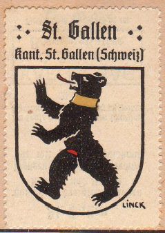 Wappen von/Blason de Sankt Gallen