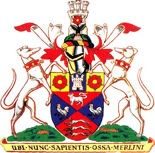 Arms (crest) of Marlborough (Borough)