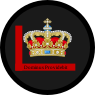 Emblem (crest) of the 1st Armoured Infantry Company, I Battalion, The Royal Life Guards, Danish Army