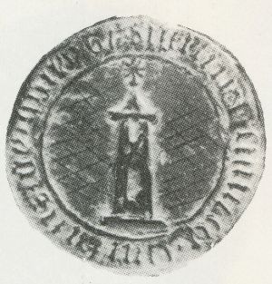 Seal (pečeť) of Holešov