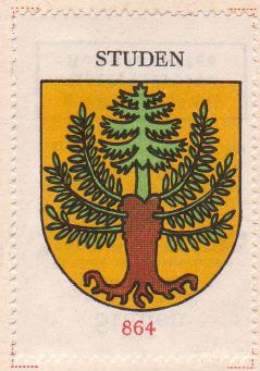 Wappen von/Blason de Studen (Bern)