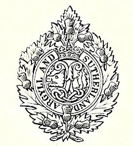 Coat of arms (crest) of the The Argyll and Sutherland Highlanders (Princess Louise's), British Army