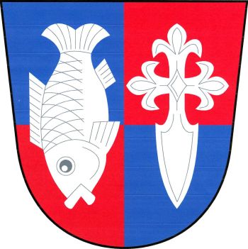 Arms of Vojkovice (Karlovy Vary)