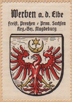 Wappen von Werben (Elbe)/Coat of arms (crest) of Werben (Elbe)