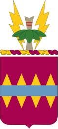 Arms of 725th Support Battalion, US Army