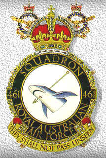 Coat of arms (crest) of the No 461 Squadron, Royal Australian Air Force