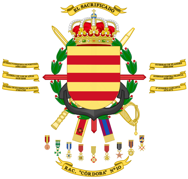 File:Armoured Regiment Córdoba No 10, Spanish Army.png