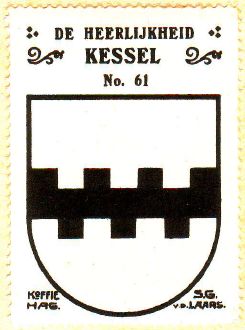 Wapen van Kessel (NB)/Coat of arms (crest) of Kessel (NB)