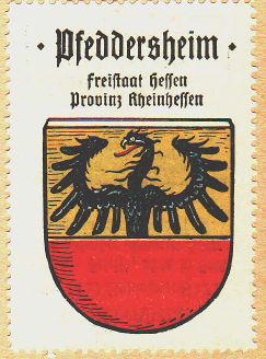 Wappen von Pfeddersheim