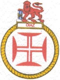 Coat of arms (crest) of the SAS Diaz, South African Navy