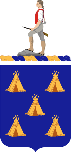 Coat of arms (crest) of the 378th (Infantry) Regiment, US Army