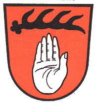 Wappen von Mundelsheim/Arms (crest) of Mundelsheim