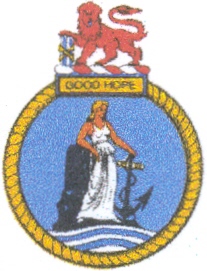 Coat of arms (crest) of the SAS Good Hope, South African Navy
