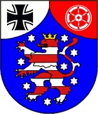 Coat of arms (crest) of the State Command of Thüringen (Thuringia), Germany
