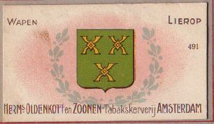 Wapen van Lierop/Coat of arms (crest) of Lierop