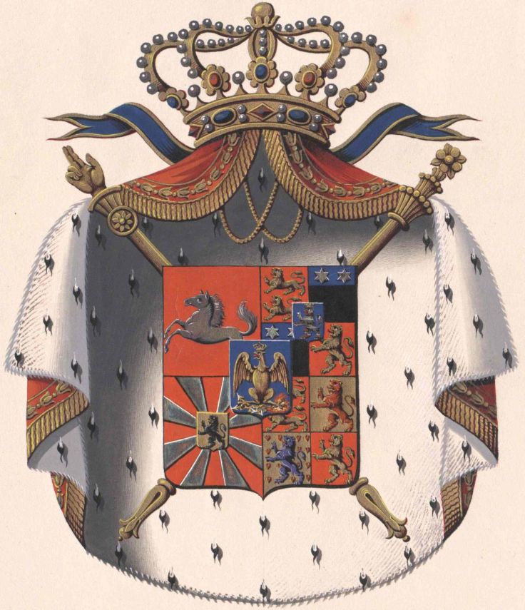 Wappen von Kingdom of Westfalen / Arms of Kingdom of Westfalen