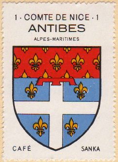 Blason de Antibes.hagfr.jpg (Armoiries - Coat of arms - crest of  Antibes.hagfr.jpg)
